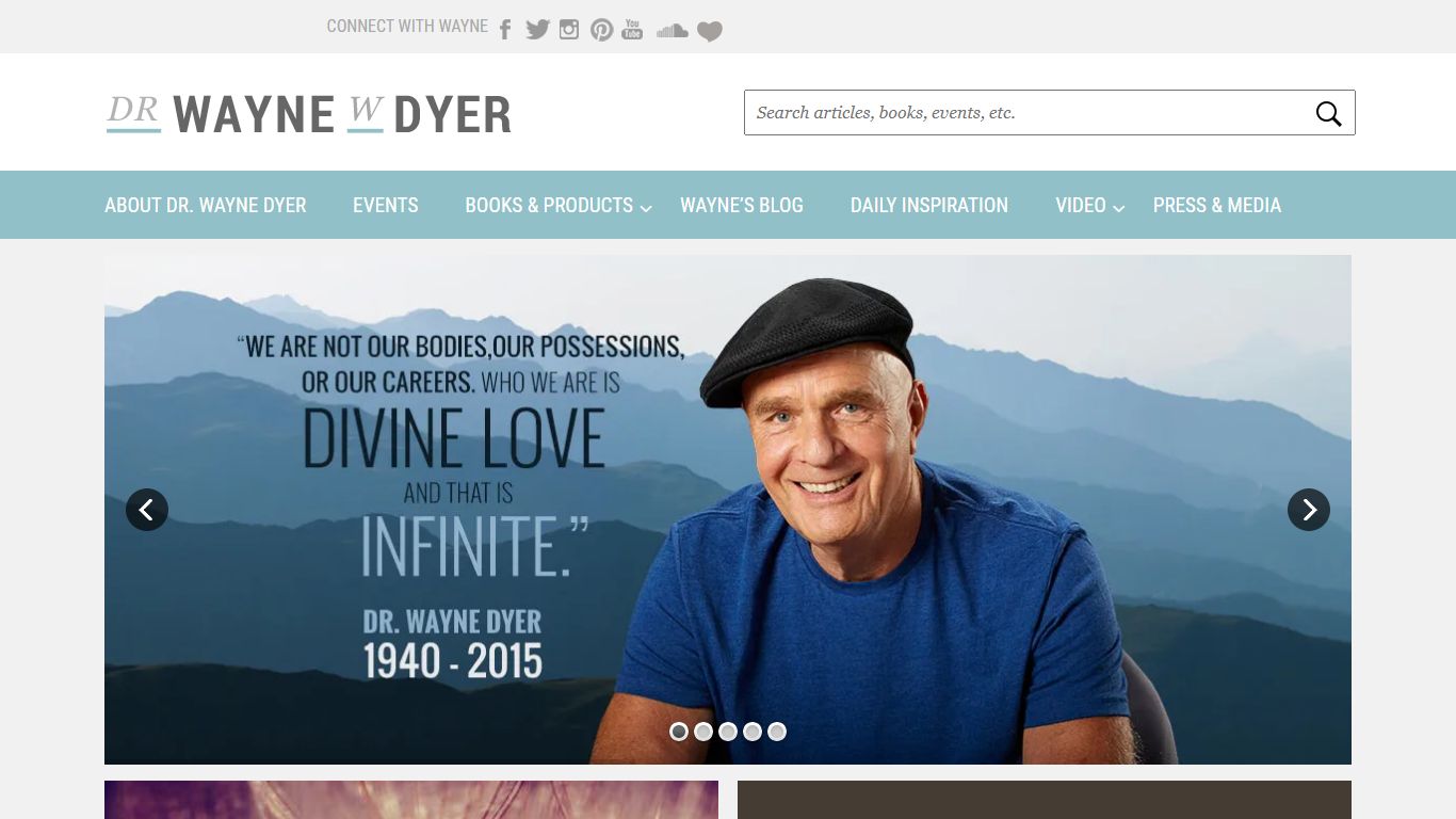 Wayne Dyer - The Official Website of Dr. Wayne W. Dyer